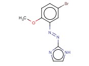 2-((5-BROMO-2-METHOXYPHENYL)<span class='lighter'>AZO</span>)-1H-IMIDAZOLE