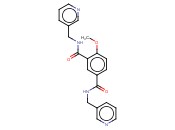 4-<span class='lighter'>甲</span>氧基-N,N'-二(3-<span class='lighter'>吡啶</span>甲基)-1,3-苯二甲酰胺
