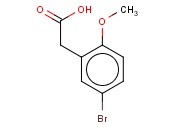 2-METHOXY-5-<span class='lighter'>BROMOPHENYLACETIC</span> ACID