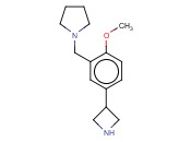 1-(5-(AZETIDIN-3-YL)-<span class='lighter'>2-METHOXYBENZYL</span>)PYRROLIDINE