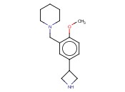 1-(5-(AZETIDIN-3-YL)-<span class='lighter'>2-METHOXYBENZYL</span>)PIPERIDINE