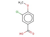 3-氯-4-甲<span class='lighter'>氧基</span><span class='lighter'>苯甲酸</span>