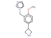 1-(5-(AZETIDIN-3-YL)-<span class='lighter'>2-METHOXYBENZYL</span>)-1H-IMIDAZOLE