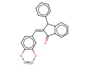 2-[(3,4-DIMETHOXYPHENYL)METHYLENE]-3-PHENYL-1-<span class='lighter'>INDANONE</span>