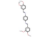 N,N'-BIS(3,4-DIMETHOXYBENZYLIDENE)-1,4-<span class='lighter'>PHENYLENEDIAMINE</span>