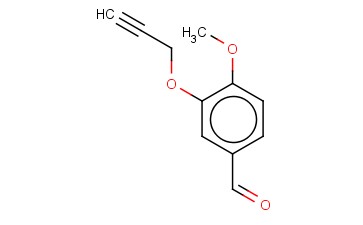 <span class='lighter'>4-METHOXY-3-PROP-2-YNYLOXY-BENZALDEHYDE</span>