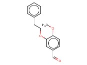 4-<span class='lighter'>METHOXY</span>-3-(2-PHENYLETHOXY)BENZALDEHYDE