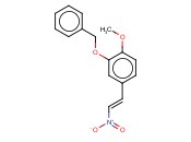 反-3-<span class='lighter'>苄</span><span class='lighter'>氧基</span>-4-<span class='lighter'>甲</span><span class='lighter'>氧基</span>-β-硝基苯乙烯