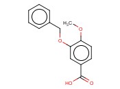 3-<span class='lighter'>苄</span><span class='lighter'>氧基</span>-4-<span class='lighter'>甲</span><span class='lighter'>氧基</span>苯甲酸