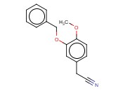 (3-<span class='lighter'>苄</span><span class='lighter'>氧基</span>-4-<span class='lighter'>甲</span><span class='lighter'>氧基</span>苯基)-乙腈
