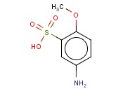 <span class='lighter'>P-ANISIDINE-3-SULFONIC</span> ACID