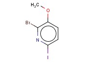 2-<span class='lighter'>溴</span>-6-<span class='lighter'>碘</span>-3-甲氧基吡啶