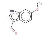 6-甲<span class='lighter'>氧基</span>-1H-<span class='lighter'>吲哚</span>-3-甲醛