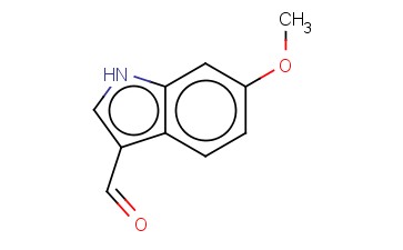 6-甲氧基-1H-<span class='lighter'>吲哚</span>-3-<span class='lighter'>甲醛</span>