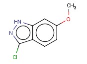 1H-<span class='lighter'>吲</span><span class='lighter'>唑</span>,3-氯-6-甲氧基-