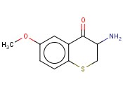 <span class='lighter'>3-AMINO-2,3-DIHYDRO-6-METHOXY-4H-1-BENZOTHIOPYRAN-4-ONE</span>