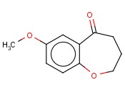 <span class='lighter'>7-METHOXY-2,3,4,5-TETRAHYDRO-1-BENZOXEPIN-5-ONE</span>