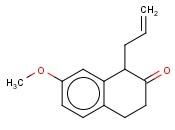 1 -烯丙基-7 -<span class='lighter'>甲</span><span class='lighter'>氧基</span>-2 -<span class='lighter'>萘</span><span class='lighter'>满</span><span class='lighter'>酮</span>