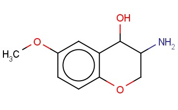 <span class='lighter'>3-AMINO-6-METHOXY-3,4-DIHYDRO-2H-1-BENZOPYRAN-4-OL</span>