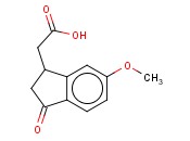 5-甲氧基-1-<span class='lighter'>茚</span><span class='lighter'>酮</span>-3-乙酸