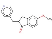 5-甲氧基-2-(吡啶-4-甲基)-2,3-二氢-1H-<span class='lighter'>茚</span>-1-<span class='lighter'>酮</span>