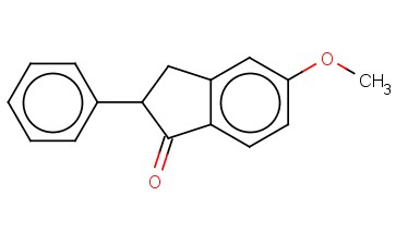 5-METHOXY-2-PHENYL-1-<span class='lighter'>INDANONE</span>