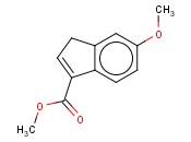 METHYL 6-METHOXY-1H-<span class='lighter'>INDENE</span>-3-CARBOXYLATE