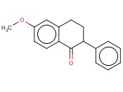 6-甲氧基-2-<span class='lighter'>苯基</span><span class='lighter'>四</span>氢萘酮
