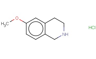 <span class='lighter'>6-METHOXY-1,2,3,4-TETRAHYDRO-ISOQUINOLINE</span> <span class='lighter'>HYDROCHLORIDE</span>