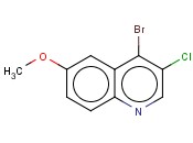 4-<span class='lighter'>溴</span>-3-氯-6-甲氧基<span class='lighter'>喹啉</span>