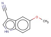 3-<span class='lighter'>氰</span><span class='lighter'>基</span>-5-甲氧基<span class='lighter'>吲哚</span>