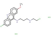 6-<span class='lighter'>氯</span>-9-(3-N-(2-<span class='lighter'>氯</span>乙基<span class='lighter'>氨</span>)丙氨基-2-甲氧基吖啶二盐酸盐