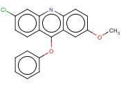 6-氯-2-<span class='lighter'>甲</span><span class='lighter'>氧基</span>-9-<span class='lighter'>苯</span><span class='lighter'>氧基</span>吖啶