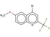 4-<span class='lighter'>溴</span>-6-甲氧基-2-(三氟甲基)<span class='lighter'>喹啉</span>