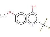 4-<span class='lighter'>羟基</span>-6-甲氧基-2-(三氟甲基)<span class='lighter'>喹啉</span>