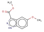 5-甲氧基-1H-<span class='lighter'>吲</span><span class='lighter'>唑</span>-3-羧酸甲酯