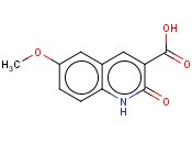 <span class='lighter'>1,2-DIHYDRO-6-METHOXY-2-OXO-3-QUINOLINECARBOXYLIC</span> ACID