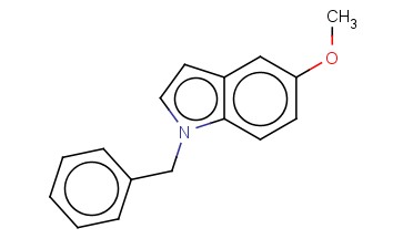 N-BENZYL-5-<span class='lighter'>METHOXYINDOLE</span>