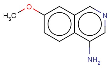 4-异喹啉<span class='lighter'>胺</span>,7-<span class='lighter'>甲</span><span class='lighter'>氧基</span>-