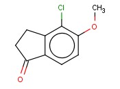 4-CHLORO-5-METHOXY-1-<span class='lighter'>INDANONE</span>