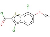3,7-二<span class='lighter'>氯</span>-6-<span class='lighter'>甲</span>氧基<span class='lighter'>苯</span>并噻酚-2-<span class='lighter'>甲</span><span class='lighter'>酰</span><span class='lighter'>氯</span>