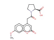 1-[(7-<span class='lighter'>甲</span>氧基-2-羰基-2H-色烯-4-基)乙酰基]<span class='lighter'>脯氨酸</span>