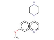 7-METHOXY-4-(<span class='lighter'>PIPERAZIN-1-YL</span>)QUINOLINE