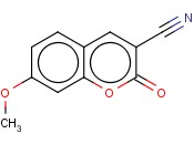 3-<span class='lighter'>氰</span><span class='lighter'>基</span>-7-甲氧基香豆素