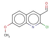 2-CHLORO-7-METHOXY-QUINOLINE-3-<span class='lighter'>CARBALDEHYDE</span>