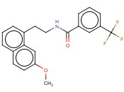 N-(2-(7-甲氧基-1-<span class='lighter'>萘</span>基)乙基)-3-(三<span class='lighter'>氟</span>甲基)苯酰胺