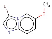 3-<span class='lighter'>溴</span>-6-<span class='lighter'>甲</span><span class='lighter'>氧基</span>咪唑并[1,2-A]吡啶