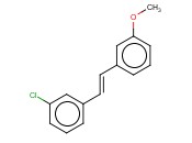 3-氯-3'-<span class='lighter'>甲</span><span class='lighter'>氧基</span>二<span class='lighter'>苯乙</span>烯
