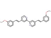 4,4'-<span class='lighter'>二</span>[2-(3-甲氧基苯基)<span class='lighter'>乙烯基</span>]-2,2'-联吡啶