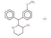 2-(P-METHOXY-ALPHA-PHENYLBENZYL)-3-PIPERIDINOL HYDROCHLORIDE